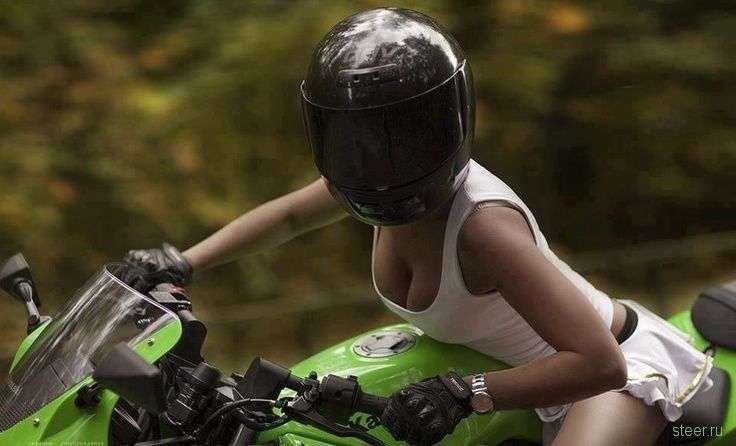 Сексуальные девушки и мотоциклы (часть 1)