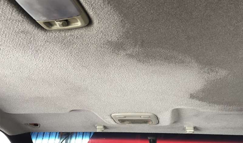 Как почистить потолок автомобиля своими руками?