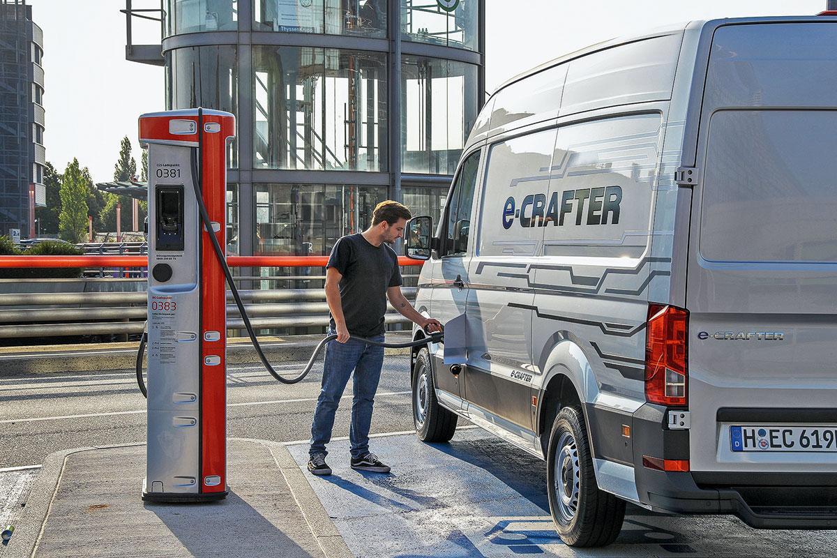 Тест-драйв Volkswagen e-Crafter: премьера электрического фургона