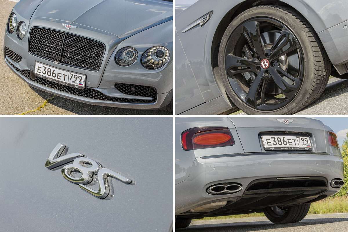 Bentley Flying Spur V8 S Black Edition: подробный обзор