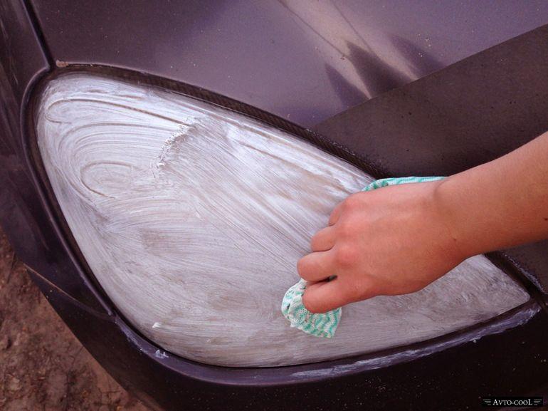 Полировка фар своими руками в домашних условиях: как и чем полировать