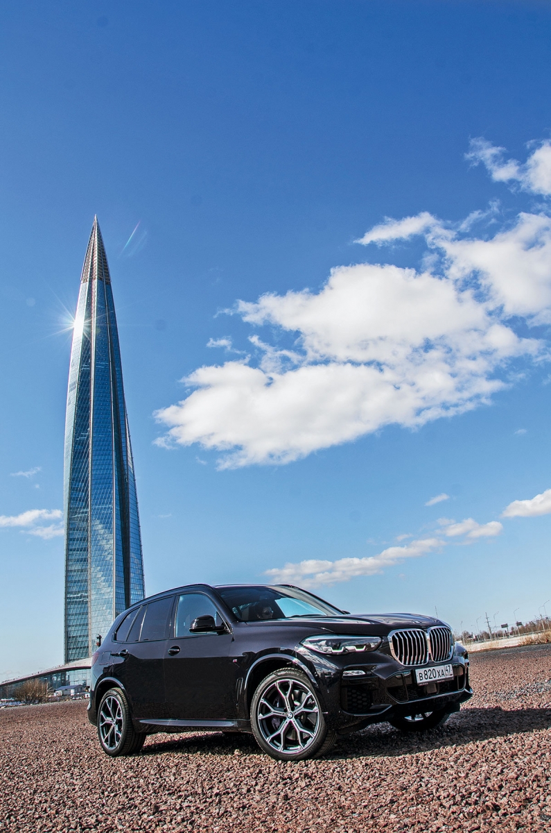 BMW X5 против Land Rover Discovery и Volkswagen Touareg