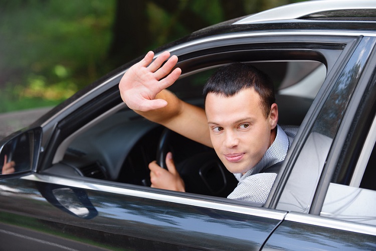 Что означает, если водитель показывает ладонь с растопыренными пальцами?